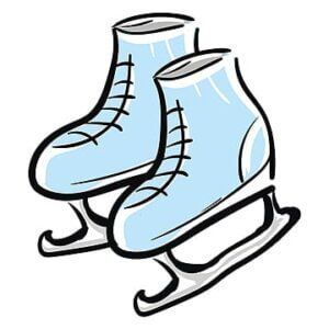 skates cartoon